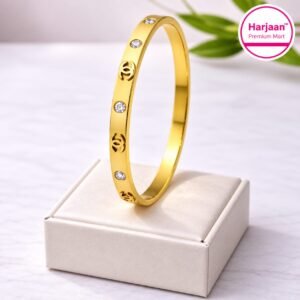 18k gold plated anti tarnish banglebracele