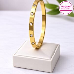 18k gold plated anti tarnish banglebracele
