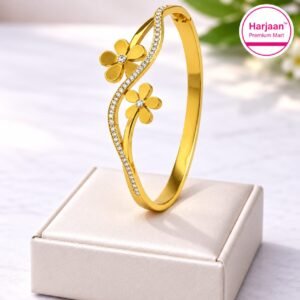 18k gold plated anti tarnish banglebracelet