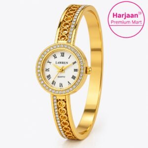 18k gold plated anti tarnish watch
