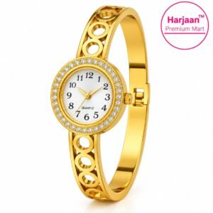 18k gold plated anti tarnish watch