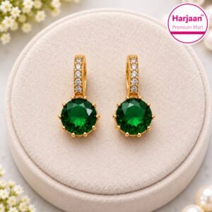 18k gold plated anti tarnish , stainless steel, water proof gold earring for women