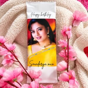 customised photo print chocolate