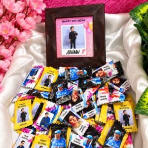 customised photo print chocolate