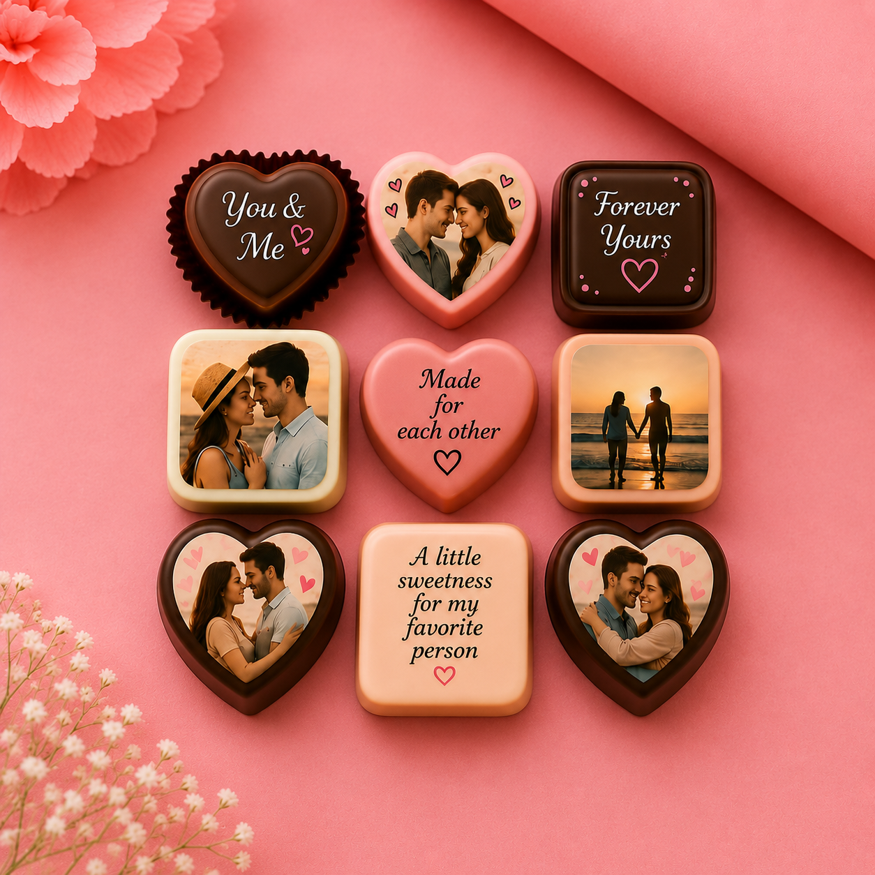 Customized chocolates