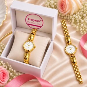 18k gold plated anti tarnish watch