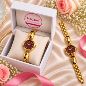 18k gold plated anti tarnish watch