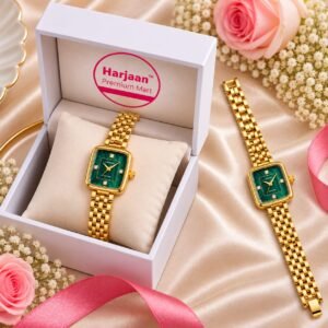 18k gold plated anti tarnish watch