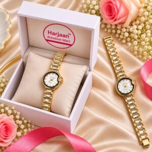 18k gold plated anti tarnish watch